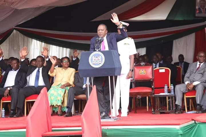 President Uhuru Kenyatta launches infrastructure at KTRH